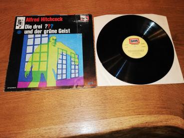Die Drei Fragezeichen Folge 8 und der grüne Geist 1979 Europa 115908.9 Deutsche Pressung VG-/VG-